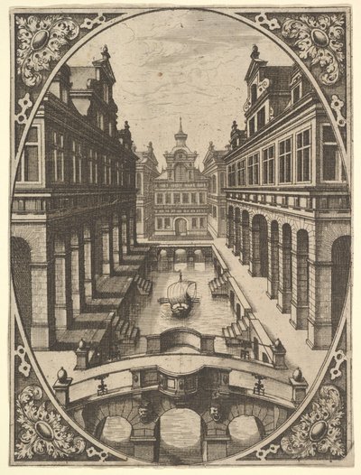 Prato de Scenographiae..., ca. 1560. de Johannes van Doetecum I