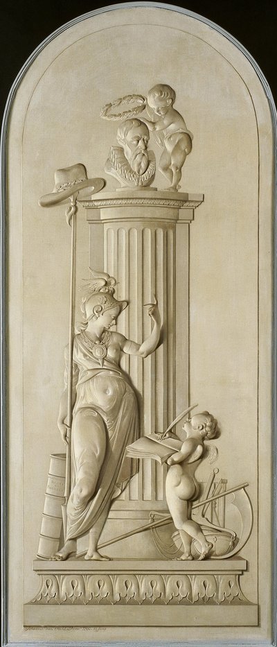 Alegoria da Liberdade de Johannes van Dregt (signed by artist)