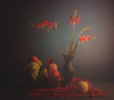 Flores e Frutas Clássicas de John-Mei Zhong