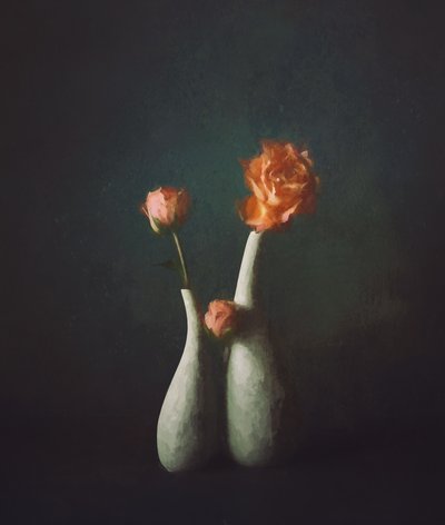Vasos Moody Rose de John-Mei Zhong