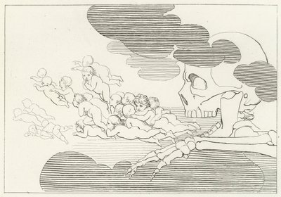 Limbo, Purgatório, Canto 7 (gravura) de John (after) Flaxman