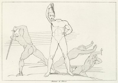 The Schismatics, Inferno, Canto 28 (gravura) de John (after) Flaxman