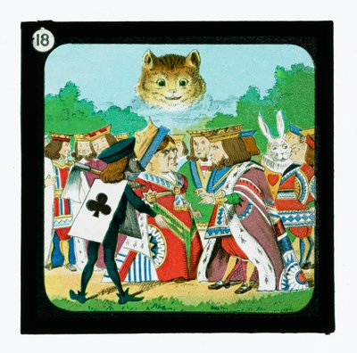 Alice no País das Maravilhas, Cor da Lanterna Slides (slide da lanterna) de John (after) Tenniel