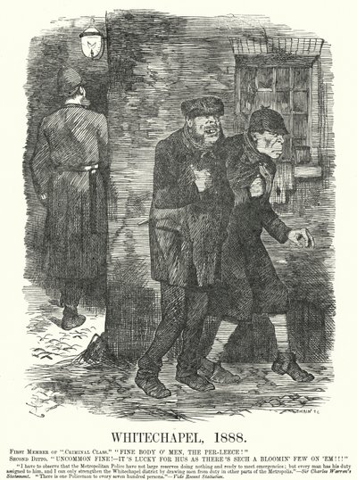 Soco cartoon: Whitechapel de John (after) Tenniel