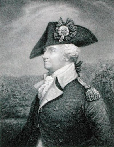 Brigadeiro-General Anthony Wayne (1745-96) gravado por John Francis Eugene Prud