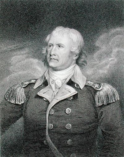 Major General William Moultrie (1730-1805) gravado por Edward Scriven (1775-1841) (gravura) de John (after) Trumbull