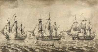 Três navios da Hudson