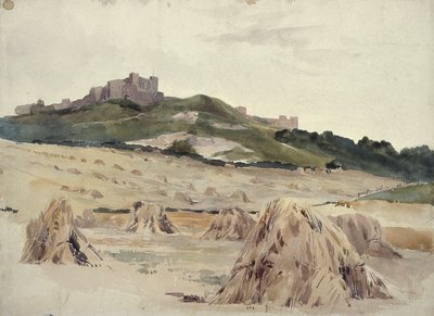 Um castelo em uma colina de John Absolon