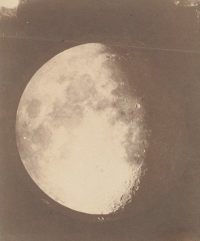 A Lua, 1857-60 de John Adams Whipple