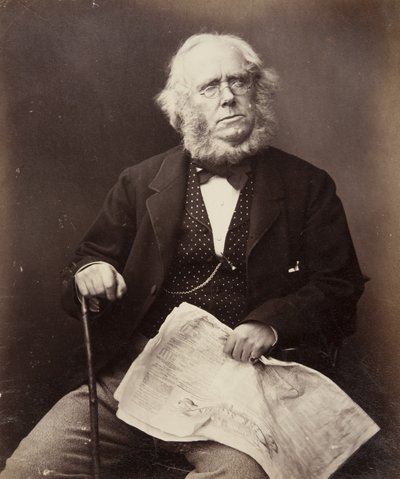 Sr. James Playfair, Glasgow, 1855 de John Adamson
