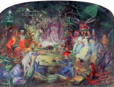 O Banquete das Fadas, 1832-1906 de John Anster Fitzgerald