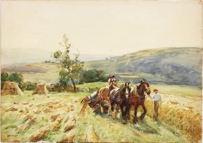 Tempo de Colheita (wc no cartão) de John Atkinson