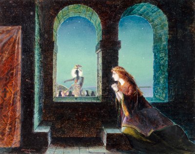 Guinevere, 1863 de John Atkinson Grimshaw