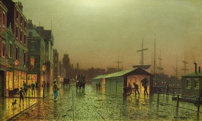 Docas de Liverpool de John Atkinson Grimshaw