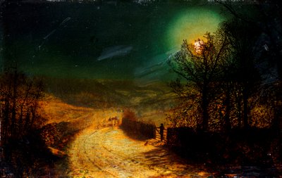 Perto de Abadia de Bolton, 1876 de John Atkinson Grimshaw