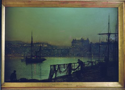 Scarborough: luzes de John Atkinson Grimshaw