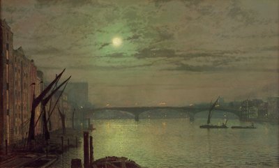 Southwark Bridge, 1882 de John Atkinson Grimshaw