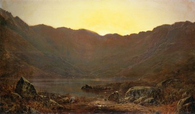 A Perseguição da Garça de John Atkinson Grimshaw