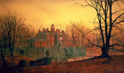 A casa assombrada de John Atkinson Grimshaw