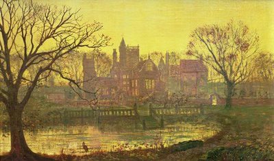 The Moated Grange de John Atkinson Grimshaw