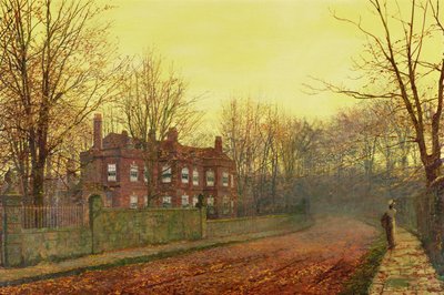 A Glória Minguante do Ano de John Atkinson Grimshaw