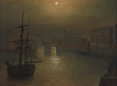 Whitby de John Atkinson Grimshaw