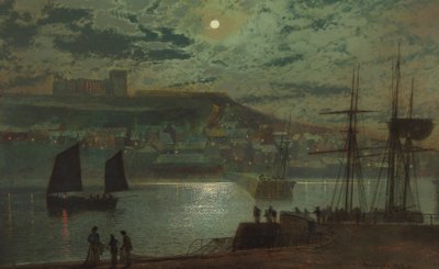 Whitby Harbor de John Atkinson Grimshaw