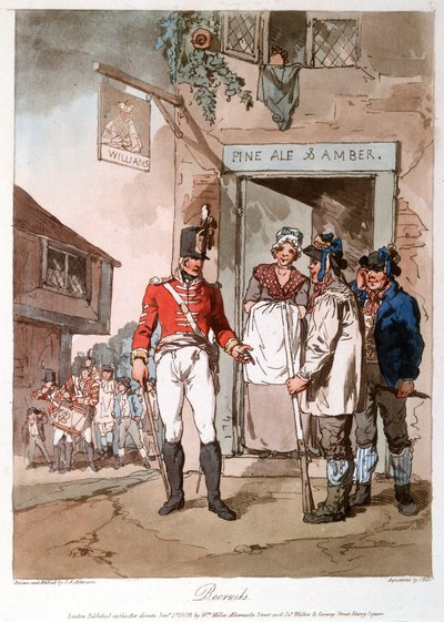 Recrutas de John Augustus (after) Atkinson