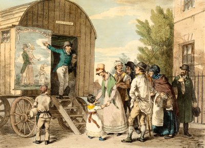 O Show, bar. c1821. de John Augustus Atkinson