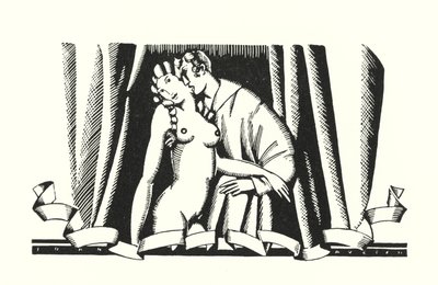 Ilustração para Don Juan de Lord Byron (litho) de John Austen