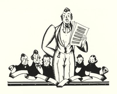 Ilustração para Don Juan de Lord Byron (litho) de John Austen