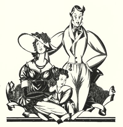 Ilustração para Don Juan de Lord Byron (litho) de John Austen