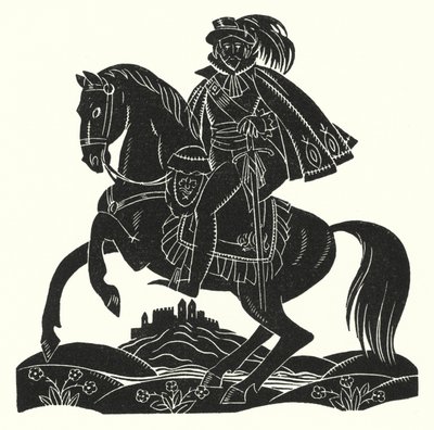 Ilustração para Madame Bovary por Gustave Flaubert (lito) de John Austen