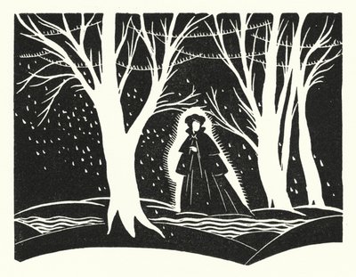 Ilustração para Madame Bovary por Gustave Flaubert (lito) de John Austen