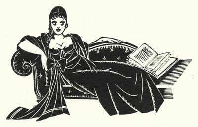 Ilustração para Madame Bovary de Gustave Flaubert (litho) de John Austen