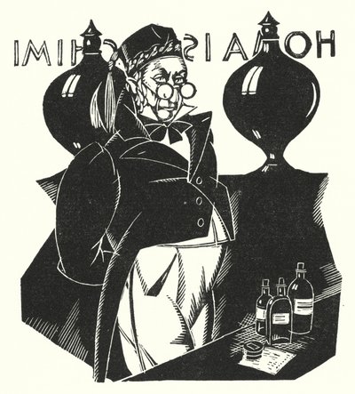 Ilustração para Madame Bovary de Gustave Flaubert (litho) de John Austen