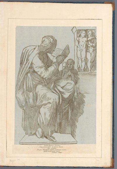 De Perzische Sibille
Amicis suis necnon unicuique (...) (título da série sobre o objecto) de John B. Skippe