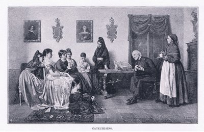 Catecismo, de The Magazine of Art 1893, Cassell and Company de John Bagnold Burgess