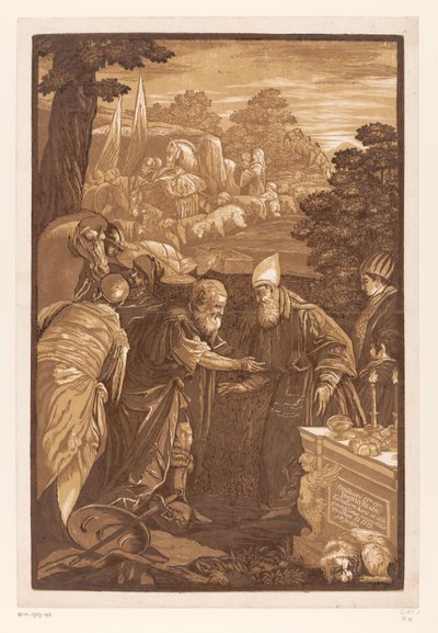 Abraão e Melquisedeque
Obras de arte de mestres venezianos (título da série)
Ópera selectiora (título da série) de John Baptist Jackson