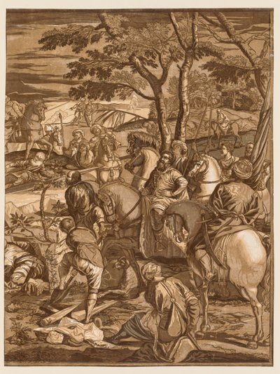 Crucificação, 1741. de John Baptist Jackson