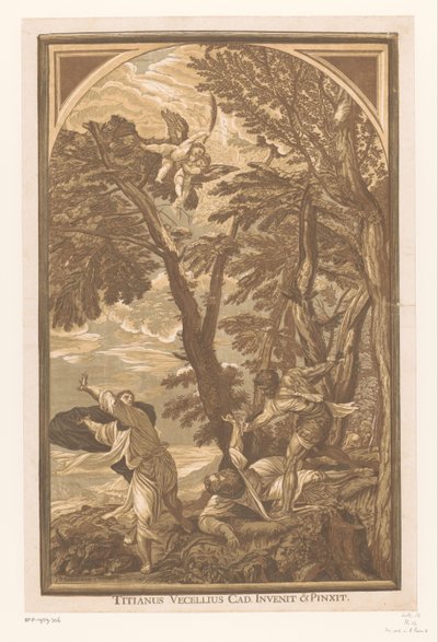 Tortura de Pedro Obras de arte de mestres venezianos (título da série) Opera selectora (título da série) de John Baptist Jackson