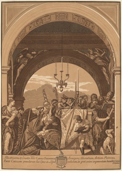 A Apresentação no Templo de John Baptist Jackson, after Veronese