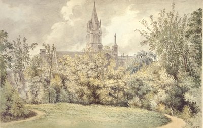 Catedral da Igreja de Cristo do Jardim do Reitor, 10 de Junho de 1775 de John Baptist Malchair