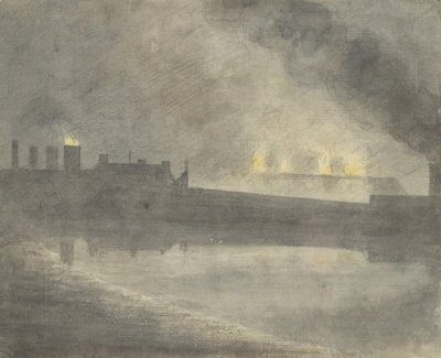 Fundição em Canon, 1792. de John Baptist Malchair