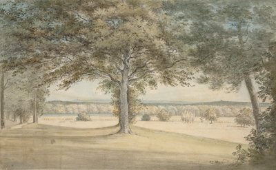 Kirtlington Park, 9 de outubro de 1783 de John Baptist Malchair