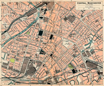 Manchester Central, século XX de John Bartholomew