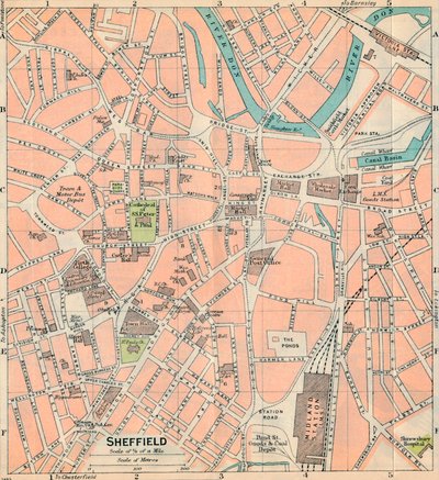 Sheffield, século XX de John Bartholomew