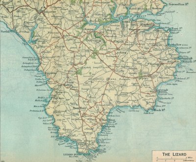 O lagarto, século c20 de John Bartholomew