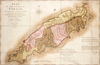Plano de Tobago de John Bayly