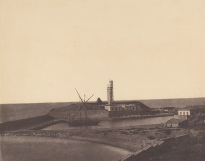 Barco em Harbor, Argélia, 1853-54. de John Beasley Greene
